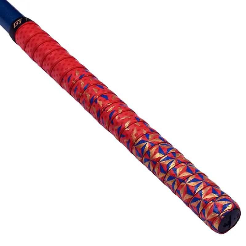 Grip raquette badminton, bande antidérapante et antitranspirante, rouge