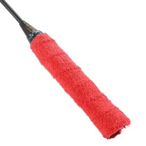 Grip raquette badminton, en éponge, rouge