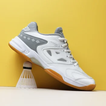 Chaussures badminton, du 38 au 48, gris durables
