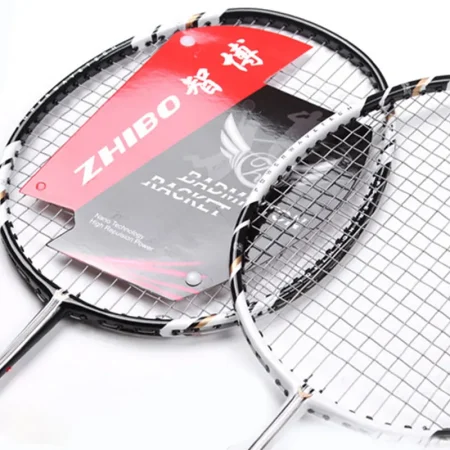Raquette badminton, ensemble de 2 raquettes et d'une housse de transport haute qualité